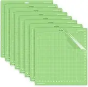 8 Pack CRI-Cut StandardGrip Machine Mats 12x12 inch StandardGrip Adhesive Sticky Non-Slip Durable Mat,Reusable Cutting Mat for CRI-Cut Explore One/Air/Air 2/Maker Cut Mats Replacement Accessories