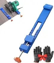 Adjustable Cutting Machine Base Guide, 2025 Upgrated New Electric Circulars Milling Positioning Clamp, Cut Circular Saw Guide Clamp (1PC)