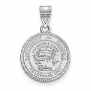 SS Univ of Illinois Medium Crest Pendant