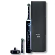 Oral-B GENIUS X Electric Toothbrush With 2 Brush Heads (Black) with travel case [HEAORB1078]