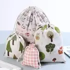 3PCS Dust-proof Luggage Organizer Bag Mixed Sizes Cosmetic Bag Travel Organizer