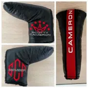 NEW Scotty Cameron 2023 Club Member Black and Red SCP Putter Blade Headcover