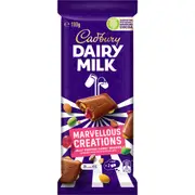 Cadbury Marvellous Creations Popping Candy Chocolate Block 190g