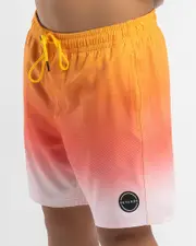 [Skylark] Skylark Boys' Detection Elastic Waist Shorts in Yellow/Pink Size 16 16 Yellow/Pink