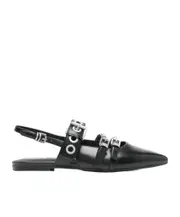 Blondie flat sandals 37,38 black