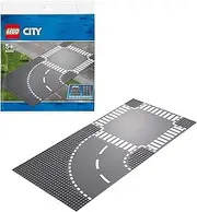 LEGO City Curve and Crossroad Road Plate 60237 Building Toy