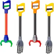 4 Pcs Interactive Toy Grabber, Robot Hand and Robot Claw Grab Pack Toy Robot Arm