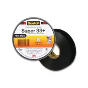 Scotch Super 33+ Vinyl Electrical Tape, 76 Ft L X 3/4 Inches W, Black