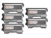 5x New Hi-Yield Toner For Brother TN450 TN-450 FAX-2840 2845 2940 MFC-7240 7360N