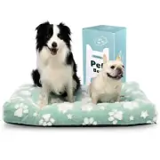 Dog Beds for Extra Large Dogs, Cute Thick Dog Bed for Crate Kennel, Fluffy Pe...