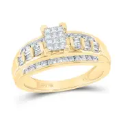 1/2CT-DIA NK FASHION RING S6.5