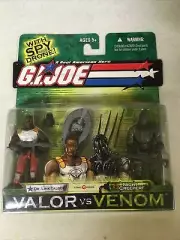 GI Joe Valor vs Venom 2-pack Cobra Dr. Link Talbot & Night Creeper Sealed