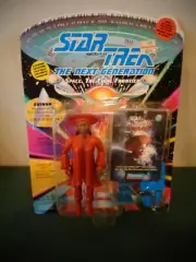 PLAYMATES 1993 STAR TREK NEXT GENERATION WHOOPI GOLDBERG GUINAN ACTION FIGURE