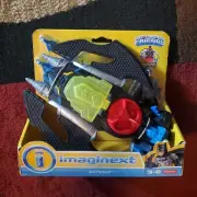 Imaginext DC Super Friends - BATMAN BATWING with Powerpad "NEW" 2015