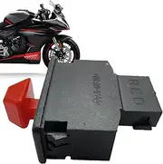 Motorcycle Double Flash Button – Light Switchh, Alert Control | Double Flash Hazard Button for Scooters, Waterproof Dustproof High Brightness Warning Signal Controller for Bikes and E Vehicles