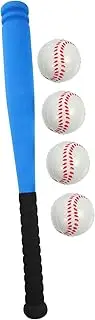 Anneome 1set Outdoor Funny Baseball Bat and Teenagers Lightweight Material for Backyard Games and Coordination Training Includes Bat