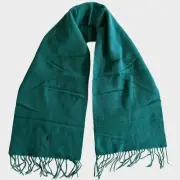Polo Ralph Lauren Scarf Unisex Lambs Wool Winter Preppy Minimalist Old Money NWT