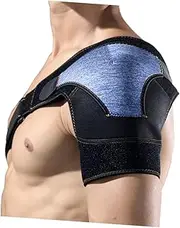PLAFOPE Djustable Shoulder Pad Compression Shoulder Brace for Sports Support Breathable Shoulder Strap