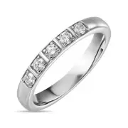 0.26 CT VVS/DE Lab Grown Round Diamond 14k White Gold Engagement Ring Gift Ring