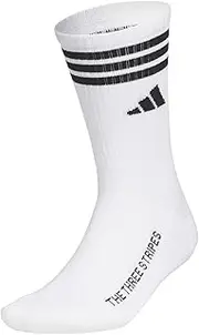 Adidas Men's Golf Socks, Crew Length, Boxed, Cushion Socks, white, M