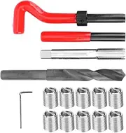 Fdit Thread Repair Kit, Metric Thread Restorer Set Threaded Insert Kit, for High Voltage Switchgear Car