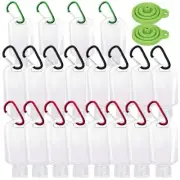 35 pc. Travel DIY Key Chain 2oz. Squeeze Bottles W/ Funnel