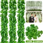 2.2M Artificial Ivy Vine Fake Foliage Flower Hanging Leaf Garland Plant Party