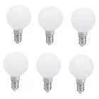 E12 LED Light Bulbs 3W G50 Globe Light Bulbs 30 Watt Equivalent Warm White