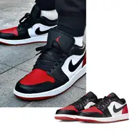 在飛比找誠品線上優惠-【NIKE】AIR JORDAN 1 LOW 運動鞋/黑白紅