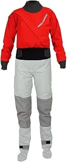 Women's Kayaking Latex Dry Suit Waterproof Material Fabric Surfing Rafting Diving Sports and Leisure 3 Layer