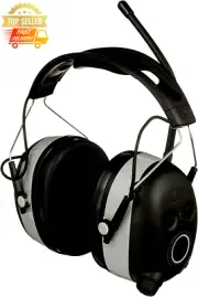 WorkTunes Connect AM/FM Bluetooth Hearing Protector Earmuffs for Mowing & Work