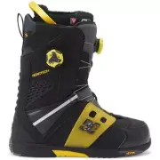 DC PHANTOM BOA BLACK YELLOW MENS SNOWBOARD BOOTS