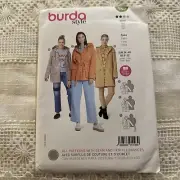 BURDA 5923 MISSES PARKA STYLE JACKET Sewing Pattern Sizes 8 - 22 Skill: EASY