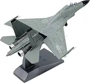 1/100 Chinese Air Force J-16 Fighter Model Airplane Aircraft Finished Alloy Miniature Teaching Tool for Girls & Boys