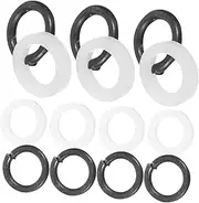 AKOOSY 48pcs Non-slip Guitar Pad Strap Lock Pin Button Non-slip Guitar Protector Guitar Part Accessories Guitar Bass Protector Instrument Locks Guitar Accessories Plastic