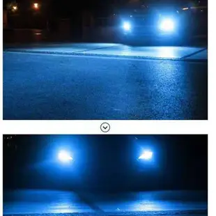 ✲✕H3汽車霧燈12V燈泡防霧燈H3前霧燈LED改裝燈泡大貨車24V霧燈泡
