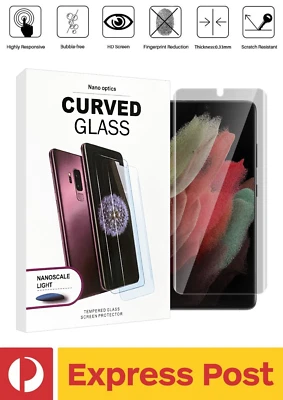 Samsung Galaxy S23 (Ultra) 6.8" UV GLUE Tempered Glass PRIVACY Screen Protector