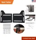 Adjustable Bed Frame Brackets for Headboard - Heavy-Duty, Rust-Resistant Design