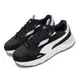 Puma 休閒鞋 Runtamed Platform 女鞋 黑 白 紫 復古 拼接 運動鞋 39232403