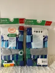 Two / 6 Packs Of Wonder Year Size 2T-3T Boys Brief Underwear Tag Free