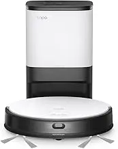 Tapo TP-Link RV20 Mop Plus, MagSlim LiDAR Navigation Robot Vacuum Cleaner and Mop+ Smart Automatic Drain Station, 2700Pa Powerful Suction, 3 Hours Uninterrupted Clean
