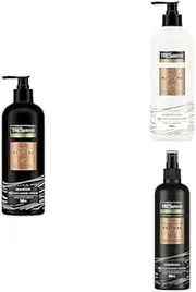 TREsemmé Strengthen & Restore Bundle, Shampoo, Conditioner, & Hair Spray with Protein & Argan Oil to Strengthen & Restore Damaged Hair