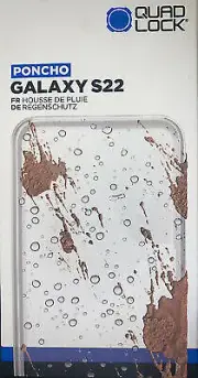 Quad Lock Samsung Galaxy S22 Wet Weather Poncho ***FREE EXPRESS FREIGHT***