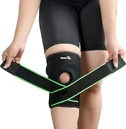 Knee Brace for men/women with patella Gel Pads & Anti-Slip Silicone strip Support best Knee brace for Pain, Knee Brace with Side Stabilizers, Adjustable Patella Compression Knee support