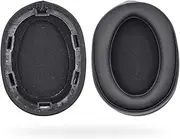 Defean Replacement Ear Pads Cushion for Sony MDR-100ABN 100 ABN WH-H900N MDR WH H900 N Headphones (Black)