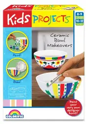 Kids Projects: Ceramic Bowls Makeovers