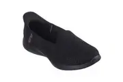 Womens Skechers On-The-Go Luminary Black/ Rose Gold Walking Shoes