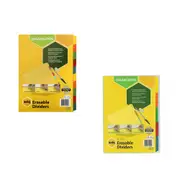 Marbig Manilla Erasable Dividers (A4) - 10 Tab