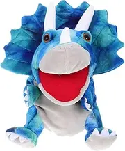HOODANCOS Dinosaurs Hand Puppet Interactive Plush for Adorable Parent Playtime Accessory Enhance Imagination and Communication Skills with Design