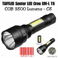 在飛比找蝦皮購物優惠-Cree XM-L T6 LED 手電筒 COB 3800 